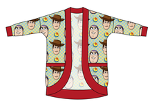 Load image into Gallery viewer, Toy Check Kids Cocoon Cardigan