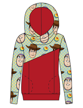 Load image into Gallery viewer, Toy Check Ladies Hoodie
