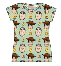Load image into Gallery viewer, Toy Check Ladies' Basic Tee