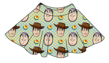 Load image into Gallery viewer, Toy Check Ladies' Circle Skirt