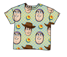 Load image into Gallery viewer, Toy Check Oversized Tee