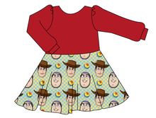 Load image into Gallery viewer, Toy Check Prairie Dress