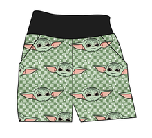 Load image into Gallery viewer, Youngling Check Basic Joggers And Jogger Shorts