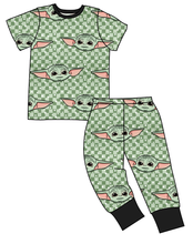 Load image into Gallery viewer, Youngling Check Basic Loungewear Set