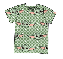 Load image into Gallery viewer, Youngling Check Basic Tee and Tank