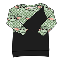 Load image into Gallery viewer, Youngling Check Classic Hoodie (or Crewneck)
