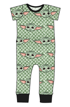 Load image into Gallery viewer, Youngling Check Emmett Pants And Shorts T-Shirt Romper