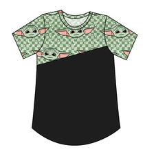 Load image into Gallery viewer, Youngling Check Ladies' Relaxed Tee