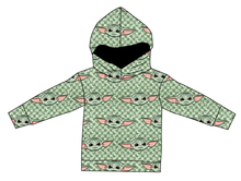 Load image into Gallery viewer, Youngling Check Ladies Oversized Hoodie