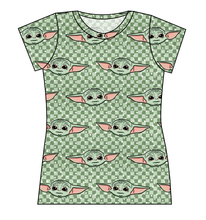 Load image into Gallery viewer, Youngling Check Ladies' Basic Tee
