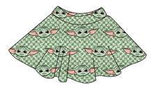 Load image into Gallery viewer, Youngling Check Ladies' Circle Skirt