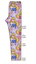 Load image into Gallery viewer, Athletic Prints Magical Birthday Basic Leggings