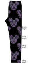 Load image into Gallery viewer, Haunted Mouse Ears Basic Leggings
