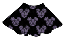 Load image into Gallery viewer, Haunted Mouse Ears Circle Skirt