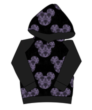 Load image into Gallery viewer, Haunted Mouse Ears Classic Hoodie (or Crewneck)