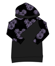 Load image into Gallery viewer, Haunted Mouse Ears Classic Hoodie (or Crewneck)