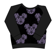 Load image into Gallery viewer, Haunted Mouse Ears Classic Hoodie (or Crewneck)
