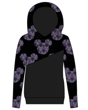 Load image into Gallery viewer, Haunted Mouse Ears Ladies Hoodie