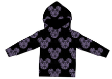 Load image into Gallery viewer, Haunted Mouse Ears Ladies Oversized Hoodie