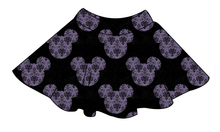 Load image into Gallery viewer, Haunted Mouse Ears Ladies' Circle Skirt