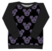 Load image into Gallery viewer, Haunted Mouse Ears Ladies' Classic Crewneck