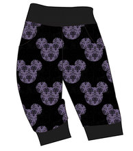 Load image into Gallery viewer, Haunted Mouse Ears Ladies' Joggers and Jogger Shorts