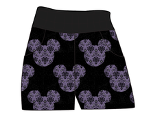 Load image into Gallery viewer, Haunted Mouse Ears Ladies' Joggers and Jogger Shorts