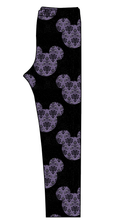 Load image into Gallery viewer, Haunted Mouse Ears Ladies' Lounge Leggings