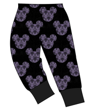 Load image into Gallery viewer, Haunted Mouse Ears Ladies' Lounge Pants