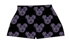 Load image into Gallery viewer, Haunted Mouse Ears Ladies' Lounge Shorts