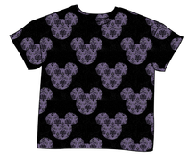 Load image into Gallery viewer, Haunted Mouse Ears Ladies' Oversized Tee