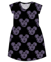 Load image into Gallery viewer, Haunted Mouse Ears Ladies' Play Dress