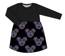 Load image into Gallery viewer, Haunted Mouse Ears Play Dress