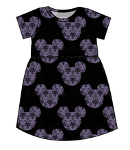 Load image into Gallery viewer, Haunted Mouse Ears Play Dress