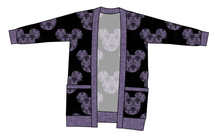 Load image into Gallery viewer, Haunted Mouse Ears Ladies' Grandpa Cardigan