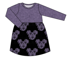 Load image into Gallery viewer, Haunted Mouse Ears Play Dress
