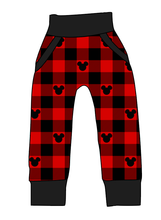 Load image into Gallery viewer, Plaid Mouse Ears Beanpole Pants And Shorts