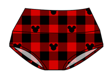 Load image into Gallery viewer, Plaid Mouse Ears Ladies' Underwear