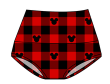 Load image into Gallery viewer, Plaid Mouse Ears Ladies' Underwear