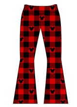Load image into Gallery viewer, Athletic Prints Magical Birthday Ladies Flared Leggings