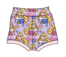 Load image into Gallery viewer, Sleeping Princess Check Bummies