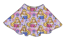Load image into Gallery viewer, Sleeping Princess Check Circle Skirt