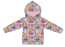 Load image into Gallery viewer, Sleeping Princess Check Ladies Oversized Hoodie