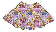 Load image into Gallery viewer, Sleeping Princess Check Ladies' Circle Skirt