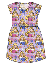 Load image into Gallery viewer, Sleeping Princess Check Ladies' Play Dress