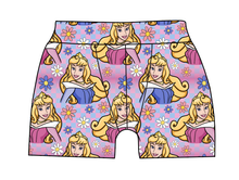 Load image into Gallery viewer, Sleeping Princess Check Mens' Boxer Briefs