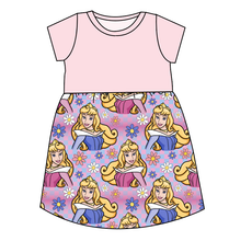 Load image into Gallery viewer, Sleeping Princess Check Play Dress