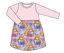 Load image into Gallery viewer, Sleeping Princess Check Play Dress
