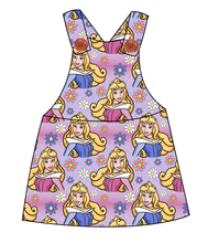 Load image into Gallery viewer, Sleeping Princess Check Skirt-Alls