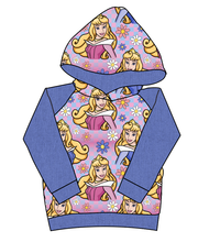 Load image into Gallery viewer, Sleeping Princess Check Classic Hoodie (or Crewneck)